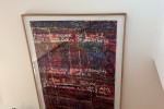 Large artwork, hall dresser, books, miscellaneous items