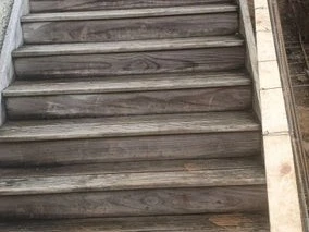 Wooden Stairs - Outdoor