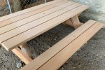 Macrocarpa picnic table