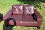 Leather couch