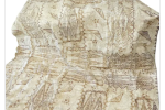 Bench seat, Tapa cloth