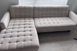 L shaped 3 seater couch