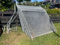 20 x temporary fencing panels