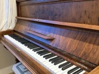 Normal and old piano