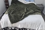 Queen bed, 2 medium cabinets, small drawers, one seater sofa
