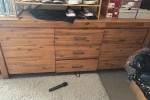 Corner couch, Drawer, Large tv unit