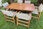 Outdoor table and chairs, Outdoor table and chairs