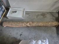 Queen Single Bed, Shelving Sides, Shelving Shelves, Rolled Floor Mat, ...