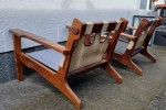 X2 wooden chairs