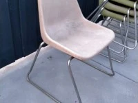 RETRO VINTAGE ROBIN DAY HILLE CHAIRS x 8 MADE IN NEW ZEALAND