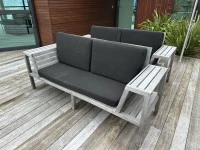 Outside sofa 1, Outside sofa 2, Outside table, Outside chairs x 6
