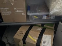 Box with kitchen tools (4), Box with personal, Box with personal, Box ...