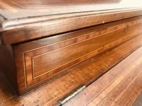 Antique Davenport Writing Desk, Beautifully Crafted, Inlaid>>>