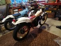 Motorcycle Yamaha TY350