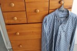 Queen bed, 2 x bedside draws sml, 1 x fridge freezer med, 1 x fridge f...