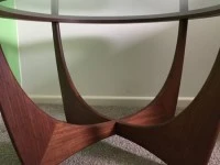 G plan Teak and Glass Coffee Table
