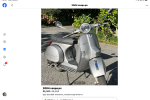 Motorcycle Vespa XT200