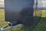 Dual axle enclosed trailer