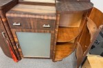 Old 1920s Antique Drinks Cabinet