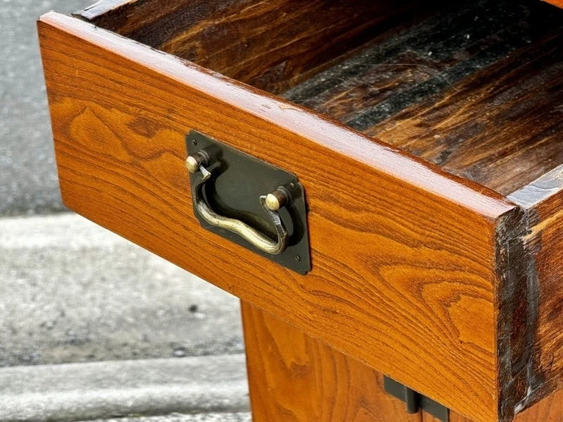 $1 reserve! absolutely stunning indonesian solid rosewood sideboard!