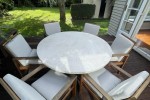 Large outdoor stone table