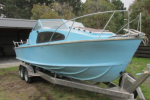 Boat on trailer