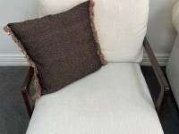 2 x Nood armchairs ‘Dylan’