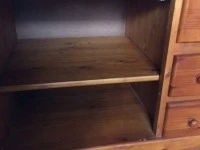 Large sewing cabinet