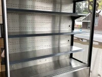 Display open fridge