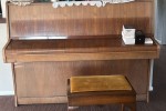 Traditional upright piano