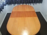 Dining table expandable