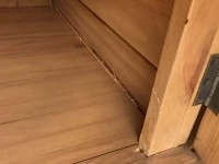 Cottage Hill Wooden Shelved Wardrobe