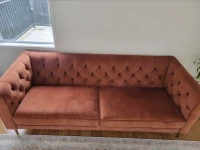 3 seater couch, 2 seater couch