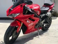 Motorcycle Triumph Dayton 675