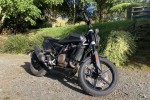 Motorcycle husqvarna 701 svartpilen