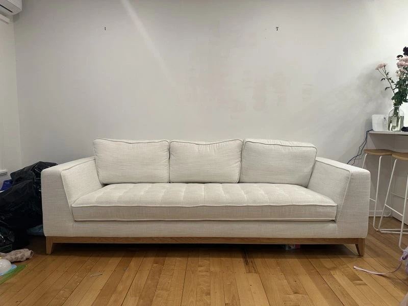 White couch