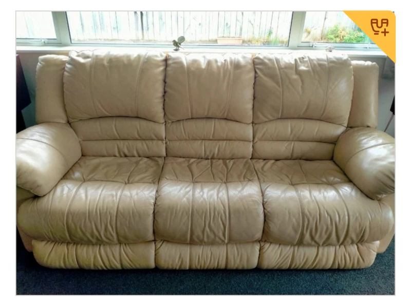 Lounge suite one three seater two armchairs