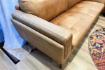 LUCA HENDRIX LEATHER 3 SEATER SOFA from Farmers