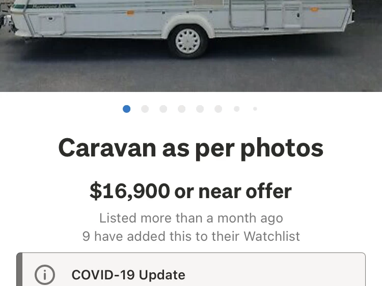 2 berth caravan