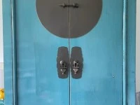 Vintage blue cupboard