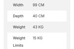Drawers 44kgs