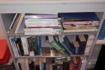 'Moving Sale' -Large Grey Cabinet Bookshelf
