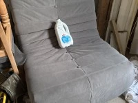 Large chair, swivel base, no arms