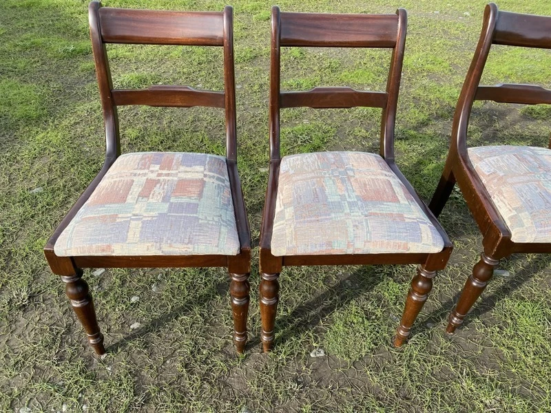 Mahogany Dining Chairs x 4