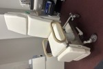 Medical procedure chair on wheels