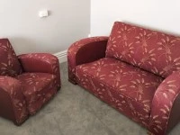 Sofa - 2 seater, Armchair