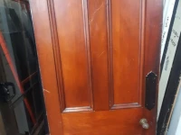 2 x solid wood doors - 2020mm by 44mm by 810mm