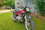 Motorcycle honda cb