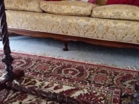 Antique Barley Twist Side Table