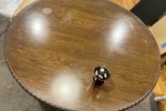 Round dining table